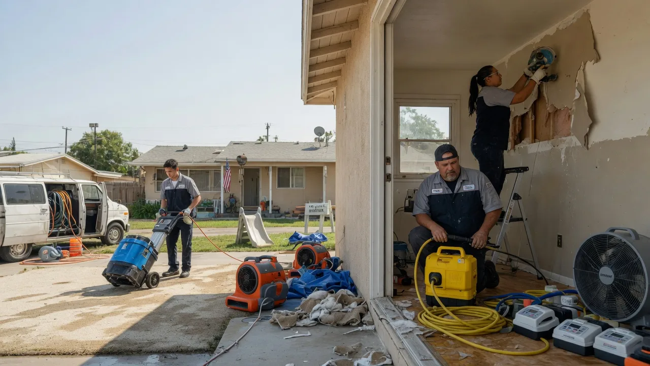 Water Damage Restoration in Blanchard, PA near me
